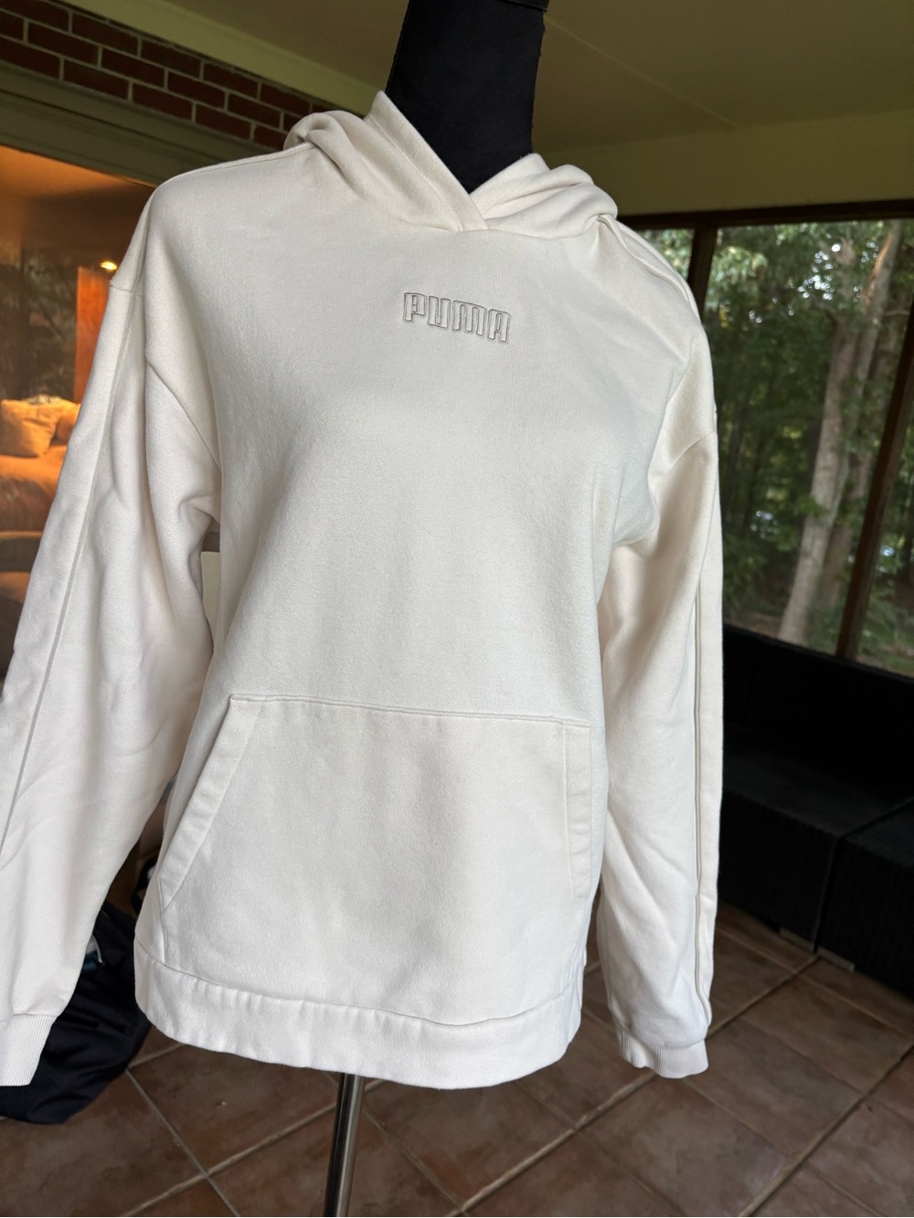 Puma women’s neutral hoodie